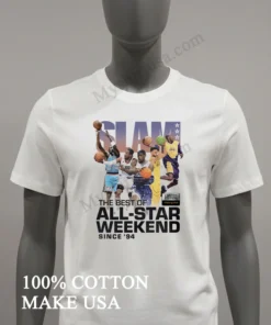 Slam The Best Of All Star Weekend Since 94 Basketball Players funny america t-shirts
