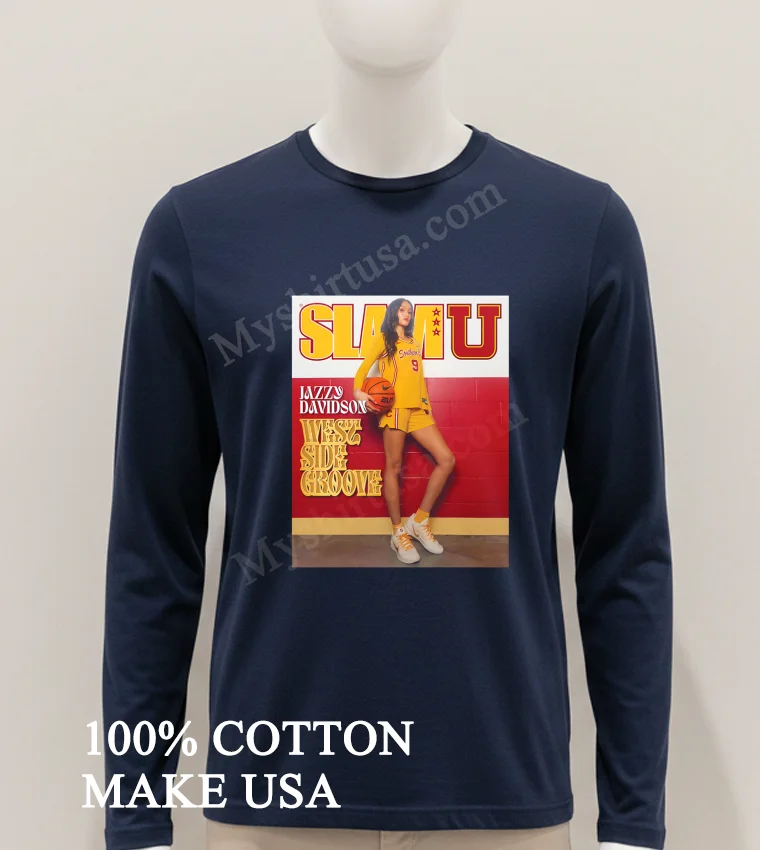 Slam U Jazzy Davidson West Side Groove Basketball Shirt Hoodie Shirt 1