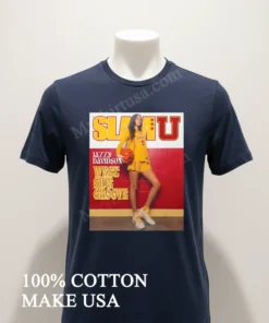 Slam U Jazzy Davidson West Side Groove Basketball funny america t-shirts