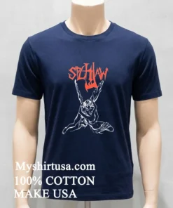 Slayhaw Cupid Angel Devil Love Kissing Couple Shirt