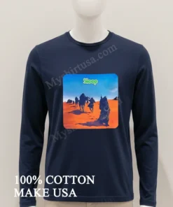 Sleep Dopesmoker Album Art Desert Caravan Hooded Figures funny america t-shirts