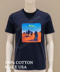 Sleep Dopesmoker Album Art Desert Caravan Hooded Figures funny america t-shirts