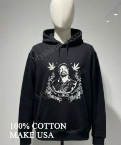 Snoop Dogg L.b.c. Cannabis Leaves Floral Portrait Shirt