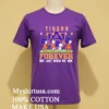 Snoopy Forever Auburn Tigers Shirt Purple Shirt