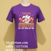 Snoopy Forever Clemson Tigers Shirt Purple Shirt