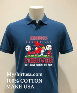 Snoopy Forever Louisville Cardinalss Shirt