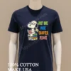 Snoopy Just One More Chapter Please Books Shirt Navy Shirt