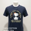 Snoopy Meditating Mostly Peace Love And Light And A Little Go Fuck Yourself Shirt Navy Shirt 1