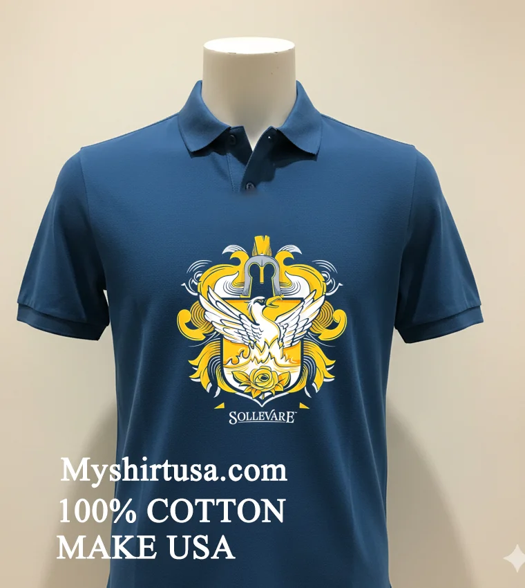 Sollevare House Of Uplifting Rca House System Shirt - navy-shirt Sollevare House Of Uplifting Rca House System Shirt Navy Shirt 2