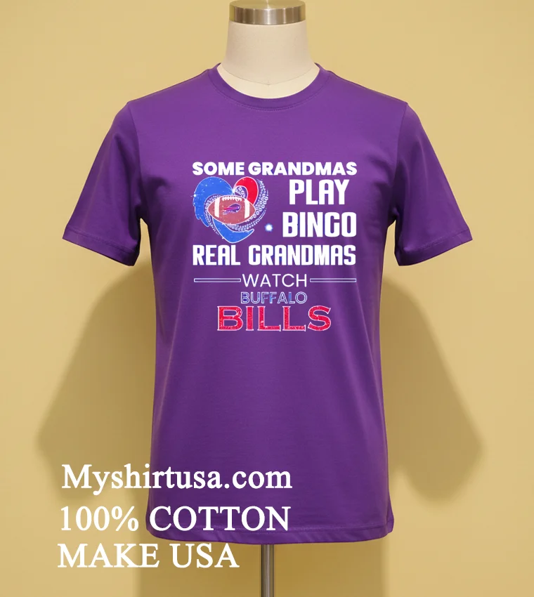 Some Grandmas Play Bingo Real Grandmas Watch Buffalo Bills 2026 Shirt - purple-shirt Some Grandmas Play Bingo Real Grandmas Watch Buffalo Bills 2026 Shirt Purple Shirt
