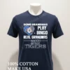 Some Grandmas Play Bingo Real Grandmas Watch Detroit Tigers Shirt Navy Shirt 1