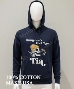 Someone S Cool Ass Tia Skull funny america t-shirts