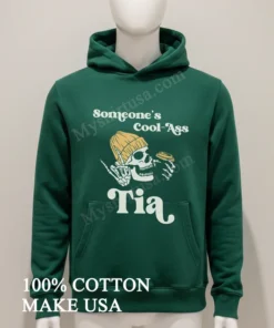 Someone S Cool Ass Tia Skull funny america t-shirts