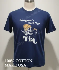 Someone S Cool Ass Tia Skull funny america t-shirts