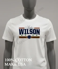 Sophia Wilson Uswnt Players Soccer Name Design funny america t-shirts