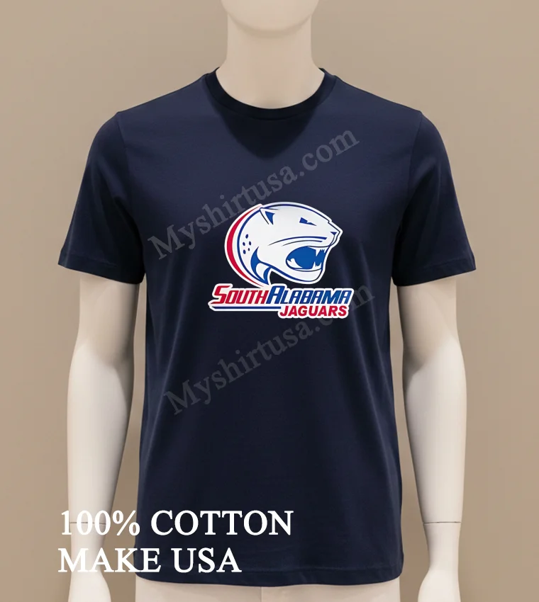 South Alabama Football Champions Salute To Veterans Bowl 2025 Logo Shirt Navy Shirt