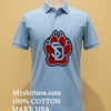 South Dakota Coyotes Logo Shirt Blue Shirt