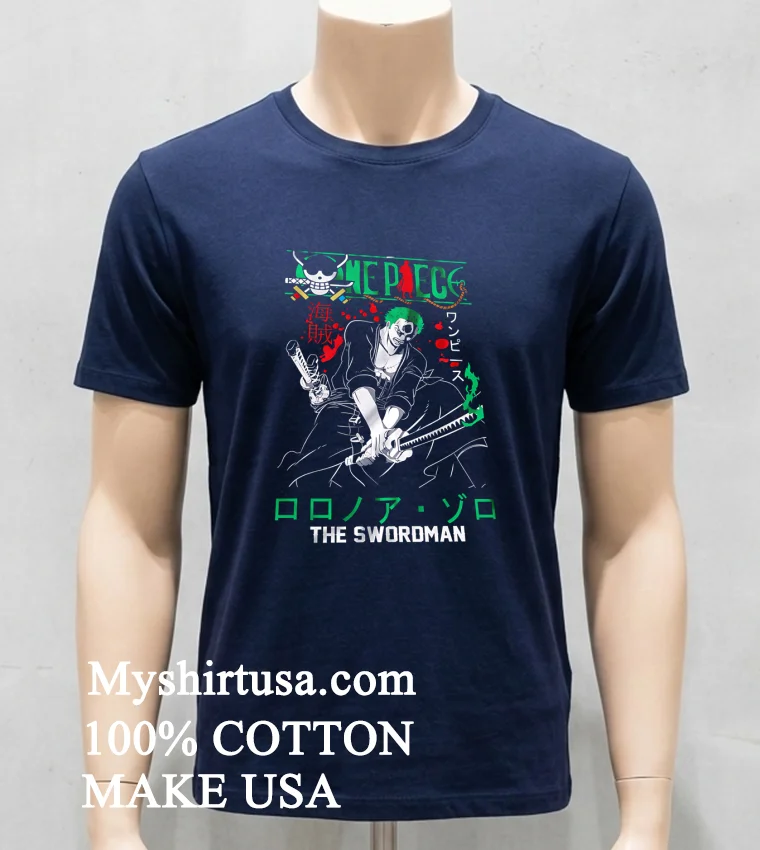 Special Anime The Swordman Classic Shirt Navy Shirt