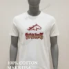 Stallions Horse Logo With Graffiti Paint Drip Style Shirt White T Shirt 4