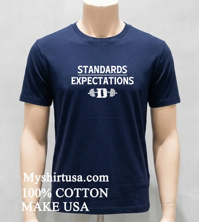 Standards Expectations Shirt - navy-shirt Standards Expectations Shirt Navy Shirt