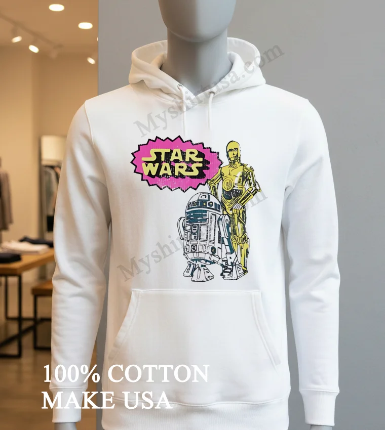 Star Wars R2 D2 And C 3Po funny america t-shirts - hoodie-shirt Star Wars R2 D2 And C 3po Shirt Hoodie Shirt