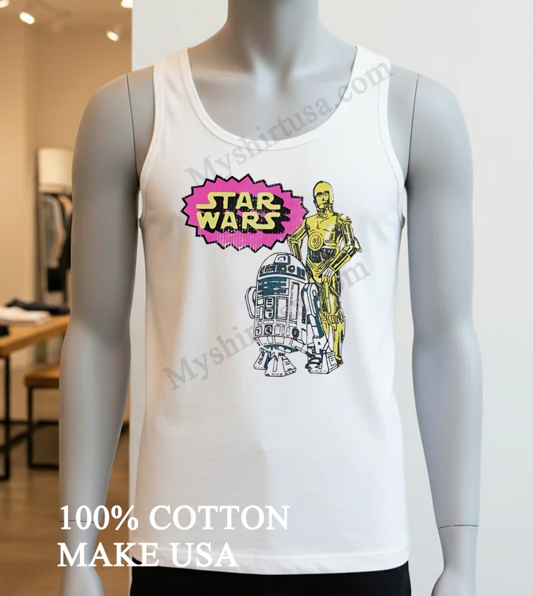 Star Wars R2 D2 And C 3po Shirt White T Shirt 3