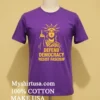 Statue Of Liberty Defend Democracy Resist Fascism Shirt Purple Shirt