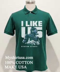 Stefon Diggs New England I Like Us Scream Shirt Green Shirt