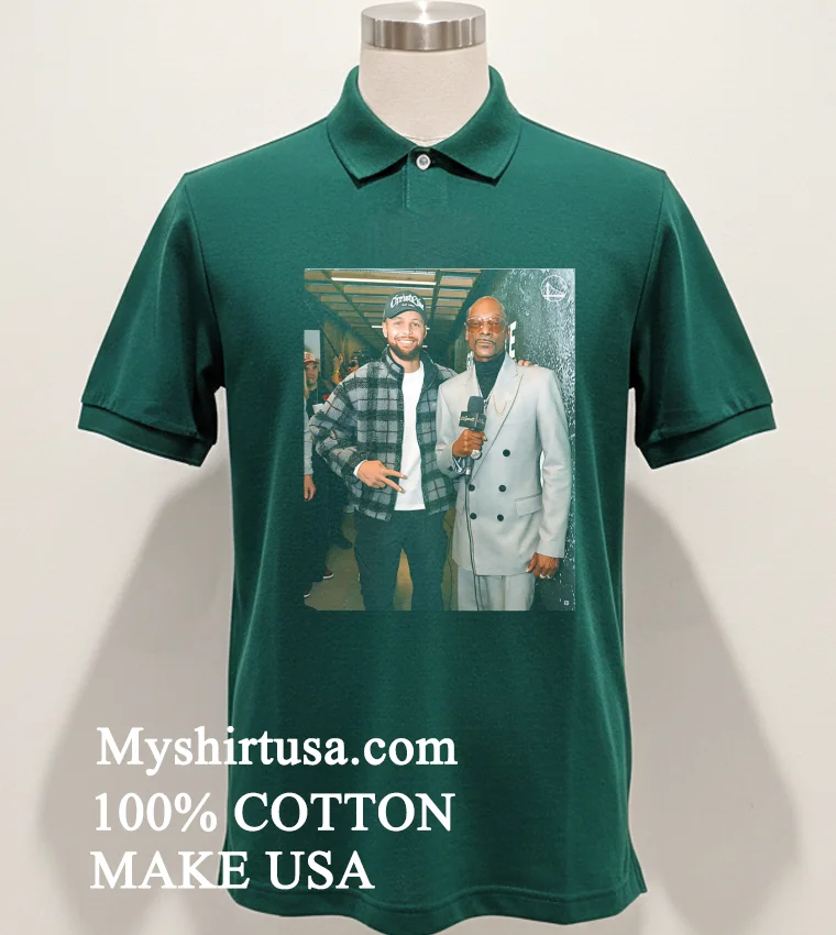 Stephen Curry X Snoop Dogg Shirt - green-shirt Stephen Curry X Snoop Dogg Shirt Green Shirt