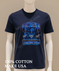 Stone Cold Steve Austin Wwf Champion Wrestlemania 17 Skull funny america t-shirts