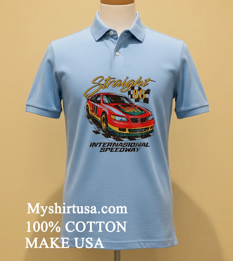 Straight F1 International Speedway 88 Shirt Blue Shirt