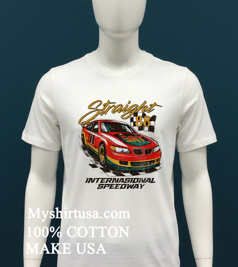 Straight F1 International Speedway 88 Shirt White T Shirt 1