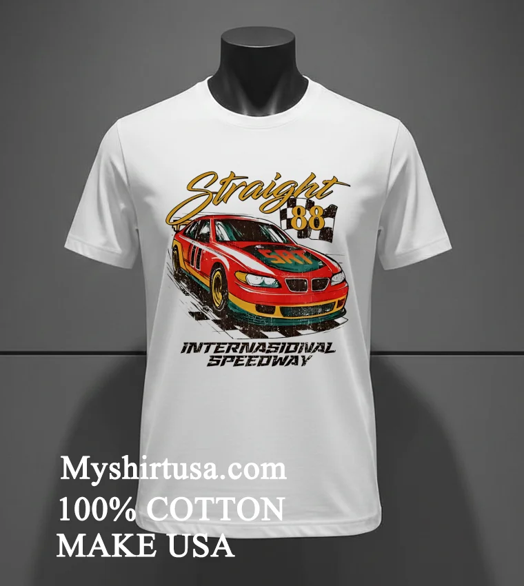 Straight F1 International Speedway 88 Shirt - white-t-shirt Straight F1 International Speedway 88 Shirt White T Shirt 2