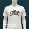 Stussy International Arc Letters Shirt White T Shirt 2