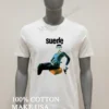 Suede Band Portrait Music Indie Rock Style Shirt White T Shirt 1