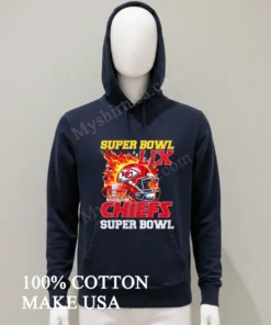 Super Bowl 2025 Lix Champions Helmet On Fire Chiefs funny america t-shirts