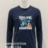 Super Bowl 2025 Lix Champions Number 22 Eagles Shirt Hoodie Shirt