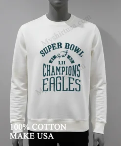 Super Bowl Lii Champions Philadelphia Eagles 41 33 funny america t-shirts