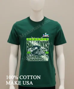 Super Bowl Lix 2025 Seattle Seahawks Super Bowl Champions Football Helmet funny america t-shirts