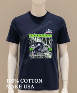 Super Bowl Lix 2025 Seattle Seahawks Super Bowl Champions Football Helmet funny america t-shirts