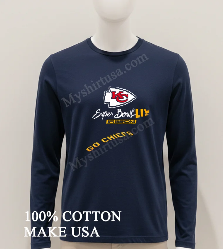 Super Bowl Lix Afc Champions Go Chiefs funny america t-shirts - hoodie-shirt Super Bowl Lix Afc Champions Go Chiefs Shirt Hoodie Shirt