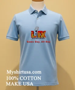 Super Bowl Lix Game Day All Day 2025 Shirt