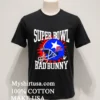 Super Bowl Lx Bad Bunny Helmet Shirt Balck Shirt 1