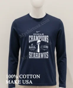 Super Bowl Lx Champions San Francisco Seahawks funny america t-shirts