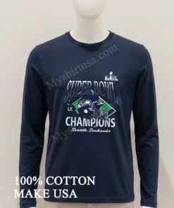 Super Bowl Lx Champions Seattle Seahawks Helmet funny america t-shirts