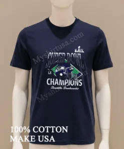 Super Bowl Lx Champions Seattle Seahawks Helmet funny america t-shirts