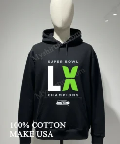 Super Bowl Lx Champions Seattle Seahawks Logo Football Sports funny america t-shirts