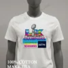 Super Bowl Lx Champions Seattle Seahawks Vince Lombardi Shirt White T Shirt 2