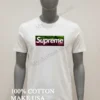 Supreme La Relief Shirt White T Shirt 1