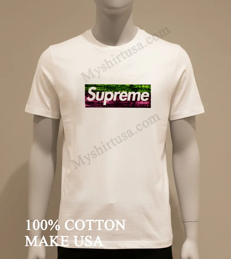 Supreme La Relief Shirt White T Shirt